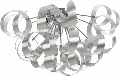 Люстра стельова Інтерклас НСБ 04-5хХХ-215 5xG9 алюміній 12065-5 алюміній