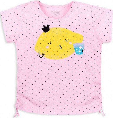 Футболка для дівчинки GABBI FT 20-14-1/1 Туті-Фруті р.86 рожевий 12167