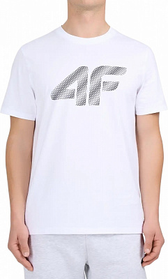 Футболка 4F TSHIRT M3342 4FWMM00TTSHM3342-10S р.M белый