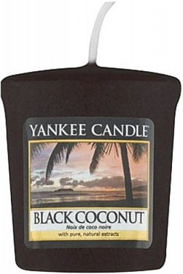 Свеча Black Coconut 49 г Yankee Candle