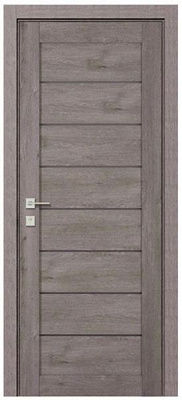 Дверное полотно Rodos Lux-2 Гранд ПО 600 мм небраска 