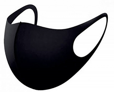 Маска защитная многоразовая неопреновая немедицинская в ассортименте 3 шт.