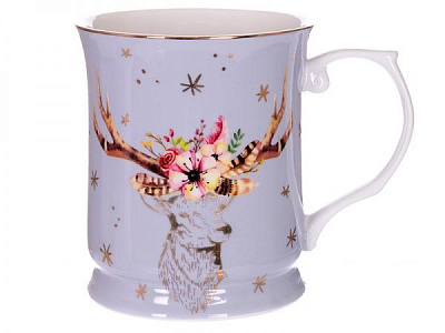 Чашка Christmas Deer 400 мл. 924-448 Lefard