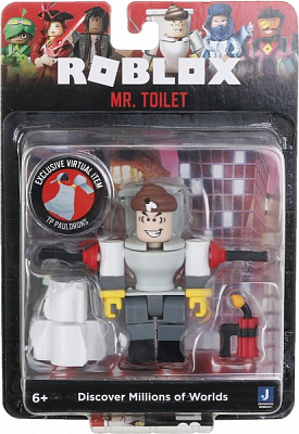 Фигурка коллекционная Jazwares Roblox Core Figures Mr. Toilet W9 
