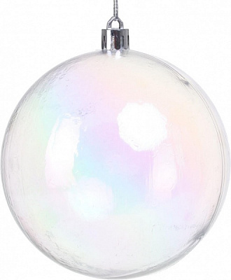 Куля пластикова 22-EP36-10CM d 100 мм прозорий 22-EP36-10CM