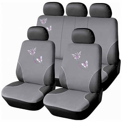 Набір чохлів для сидінь MARANELLO Fodera Univ Butterfly сірий