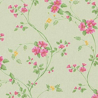 Славянские обои Kolorit В27.4 Вьюнок 6497-04 0.53x10.05 м