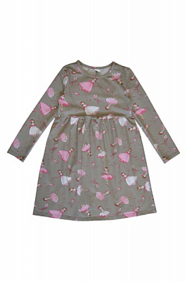 Платье Роза 221203 р.116 серый 