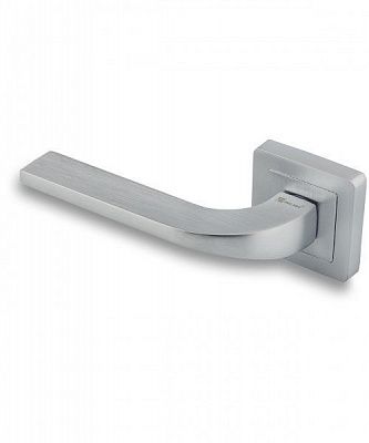 Ручка на розетці Paladii квадратна AL РЕБЕККА матовий хром