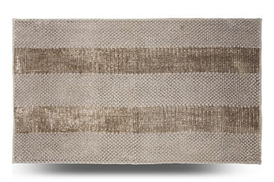 Коврик для ванной Dariana Ананас 70х120 см серый