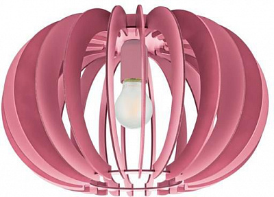 Люстра потолочная Eglo Fabella 1x60 Вт E27 розовый 95952 