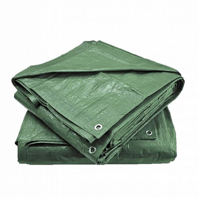 Тент універсальний AGREEN 80 г/квм, 2м х 3м темно-зелений