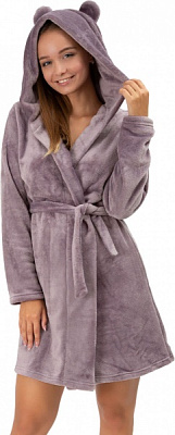 Халат жіночий Roksana 859/90078 р. XL бузковий