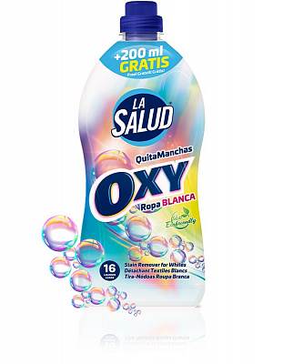 Плямовивідник LA SALUD рідкий OXY QuitaManchas Ropa BLANCA 1500 мл