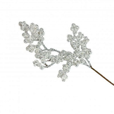 Декорация новогодняя MISLT Веточка декоративная 30x15 см sprig002-00 