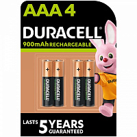 Аккумулятор Duracell HR03 900mAh 4 шт. 