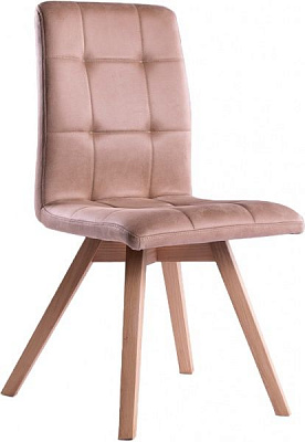 Стілець обідній Pavlik Найс бежевий/натуральнийбежевий