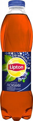 Безалкогольный напиток Lipton Черный чай Голубика 1 л 