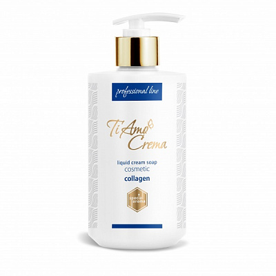 Крем-мыло Ti Amo Crema Косметическое с коллагеном 400 мл