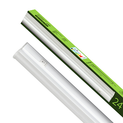 Светильник линейный Eurolamp 24 Вт без цоколя дневной LED-FX(T5)-24/4