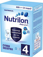 Сухая молочная смесь Nutrilon 4 600 г 609228 5900852929762