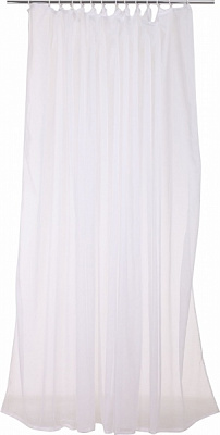 Тюль Plain 400х280 см белая