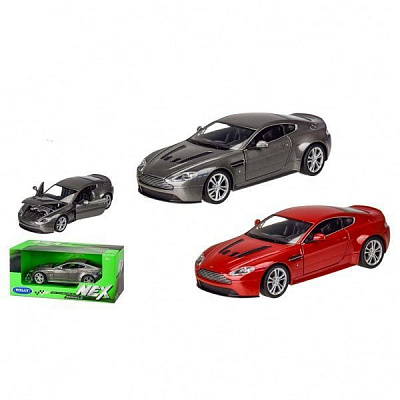Автомодель Welly 1:24 Aston Martin V12 2 цвета в ассортименте 24017W