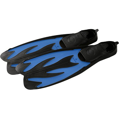 Ласти TECNOPRO F5 Junior 276417-900543 р. 32-33 синій із чорним