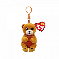 М'яка іграшка TY Beanie Bellies Ведмедик DUNCAN 12 см 12 см помаранчевий 43103