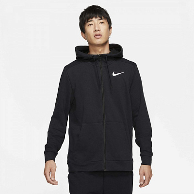 Джемпер Nike M NK DF HDIE FZ FL CZ6376-010 р. 2XL чорний