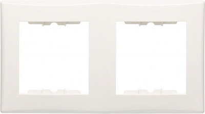 Рамка двухместная Schneider Electric Sedna вертикальная кремовый SDN5801123