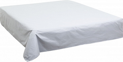 Простирадло Hromnia 1,5 180x220 см білий La Nuit