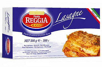 Лазанья REGGIA лазанья 500 г 