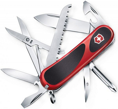 Нож Victorinox Delemont EvoGrip 18 red/black 2.4913.C 2.4913.C