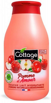 Гель Cottage молочко для душа яблоко любви 250 мл