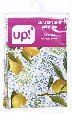 Скатертина Sicilia d140 різнокольоровий UP! (Underprice)