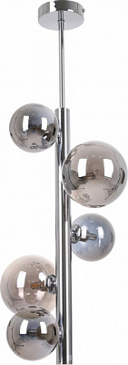 Люстра потолочная Accento lighting Cervinia 5x20 Вт G9 хром ALHu-KP31704-5B 