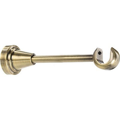 Тримач для карниза Cardinal відкритий одинарний набірний d16 мм антик