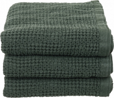 Полотенце Rama Stone Wash 70x140 см зеленый La Nuit 