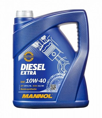 Моторное масло Mannol Diesel Extra 10W-40 1 л MN7504-1