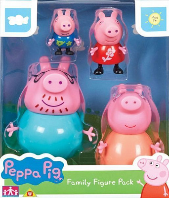 Набор фигурок Peppa Pig Большая семья Пеппы 