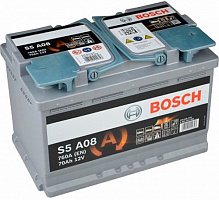Аккумулятор автомобильный Bosch 0092S5A080 70Ah 760A 12V «+» справа (BO 0092S5A080)