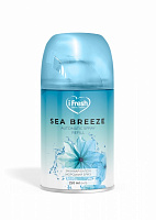 Змінний балон для автоматичного освіжувача повітря iFresh sea breeze 250 мл