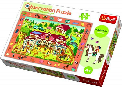 Пазлы Trefl Посещаем ранчо 6333953