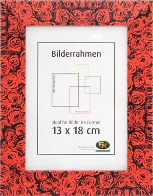 Рамка для фото Розы красные 712990 13х18 см 