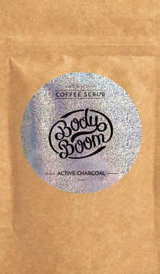 Скраб для тіла Bielenda кавовий Body Boom Активоване вугілля 100 г