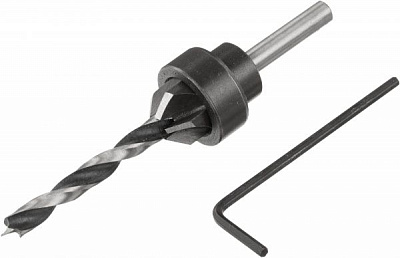Набір приладдя KWB свердло 5 мм + зенківка 13 мм 5131-05