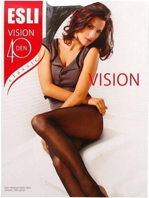 Колготки ESLI VISION 40 den castoro р. 5 серый 