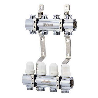 Колектор FADO S.r.l із запірними клапанами 1