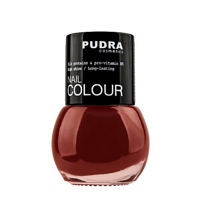 Лак для ногтей Pudra Cosmetics Nail Colour №23 темно-фиолетовый 13 мл 